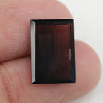 brown colour baguette diamond engagement ring lab grown brown diamonds