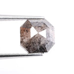 hexagon cut brown natural diamond loose stone with rich color and brilliant sparkle, ideal for engagement rings and custom fine jewelry.