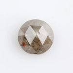 Natural 1.11Ct Round Cut Diamond Grey Coloed Diamond Loose Stone Use For Custom Jewelry