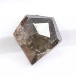 kite cut gray natural diamond loose stone with elegant faceting, ideal for custom engagement ring or fine jewelry