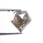 kite cut gray natural diamond loose stone with elegant faceting, ideal for custom engagement ring or fine jewelry