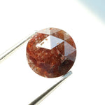 Natural Brownish-Red Colored Diamond Round Shaped Diamond Loose Stone Use For Making Jewelry