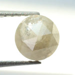 fine 0.75ct natural grey colored diamond round brilliant cut diamond natural polised diamond for custom fine jewelry