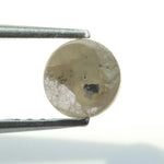 Fine 0.75Ct Natural Grey Colored Diamond Round Brilliant Cut Diamond Natural Polised Diamond For Custom Fine Jewelry
