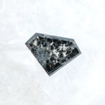 5.63 Ct White and Black Pentagon Cut CVD Lab Grown Diamond Loose Stone for Custom Jewelry Design