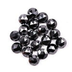 Natural loose black rose cut diamond lot for jewelry making, rustic ethical diamond stones perfect for minimalist engagement ring and artisan custom jewelry designs