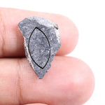 6.83 Carat Natural Grey Rough Diamond Uncut Raw Diamond for Custom Jewelry