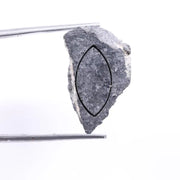 6.83 Carat Natural Grey Rough Diamond Uncut Raw Diamond for Custom Jewelry