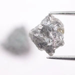 Unique uncut gray diamond showcasing natural beauty and organic appeal