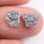 Unique uncut gray diamond showcasing natural beauty and organic appeal