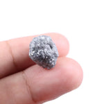 Grey diamond ring with a sophisticated, smoky grey stone, set in white gold, highlighting its elegant and unique aesthetic.