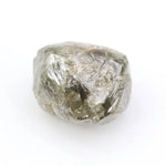 natural rough diamond grey with raw gemstone texture for jewelry making.
