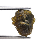 1.81 carat yellow natural diamond in raw, unpolished form for a custom ring design