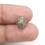 1.81 carat yellow natural diamond in raw, unpolished form for a custom ring design