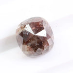 1.90 Ct cushion cut brown diamond loose stone with warm natural color and brilliant sparkle