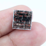 Square Cut 4.45 Ct CVD Lab Diamond Salt & Pepper Loose Stone for Artisan Jewelry Creations