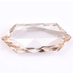 0.58 Ct Hexagon Cut DEF Color CVD Lab Grown Loose Diamond – Ethical Sustainable Luxury Stone for Custom Jewelry and Ring