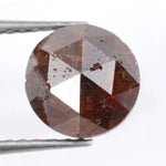1.86ct brown colored diamond natural color round brilliant cut diamond loose stone for custom jewelry