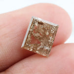 1.40 Ct Fancy Brown Emerald Cut Lab Grown Diamond Loose Stone for Luxury Jewelry Design