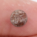 Natural 0.84Ct Red Colored Diamond Round Brilliant Cut Diamond Loose Stone For Making Jewelry