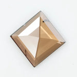 Lab-grown diamond featuring a square princess cut with 1-carat weight, offering brilliant clarity and ethical origins, perfect for engagement rings and custom jewelry designs.