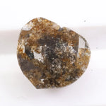 0.91 Ct heart cut brown natural diamond loose stone with brilliant sparkle for engagement ring or custom fine jewelry