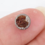 1.52Ct Round Briliiant Cut Diamond Loose Stone sparkle Diamond Brownish-Grey Colored Diamond For Fine Jewelry
