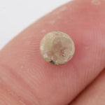 0.73Ct Natural Round Brilliant Cut Diamond Grey-Yellow Colored Diamond For Custom Fine Jewelry Loose Stone