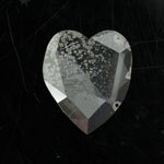 white colour heart diamond heart with diamond heart and diamond engagement ring