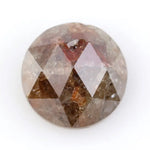 natural round cut diamond elegant tone brown colored diamond for custom jewelry