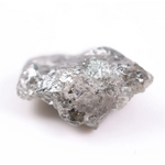 rough grey diamond crystal with real diamond rock natural look natural rough diamond