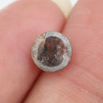 1.75 ct round cut grey and brown natural diamond with refined earthy tones and elegant brilliance, loose luxury stone ideal for custom jewelry and bespoke ring designs