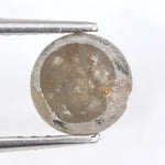 natural 1.11ct round cut diamond grey coloed diamond loose stone use for custom jewelry