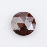 Natural Brownish-Red Colored Diamond Round Shaped Diamond Loose Stone Use For Making Jewelry