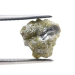 uncut yellow raw diamond for a bespoke gold bridal jewelry piece, ideal for distinctive wedding-inspired designs.