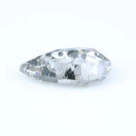 3.49 Ct Fancy Pear Cut Salt & Pepper Lab Grown Diamond Loose Stone for Custom Jewelry