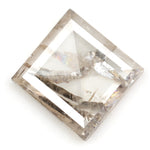 grey colour square cut diamond square ring mens square diamond ring