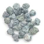 fancy blue rough diamond with a raw uncut diamond for jewelry making