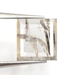 grey colour square cut diamond square ring mens square diamond ring