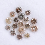 2.22 Ct Brown Colored Diamond Lot Loose Salt And Pepper Diamond Use For Custom Jewerly