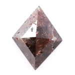 kite cut gray natural diamond loose stone with elegant faceting, ideal for custom engagement ring or fine jewelry