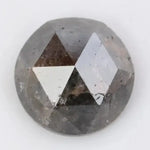 1.90Ct Round Natural Diamond Black -Grey Colored Diamond Luxury Stone Shine For Jewelry