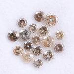 2.22 Ct Brown Colored Diamond Lot Loose Salt And Pepper Diamond Use For Custom Jewerly