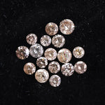 2.22 Ct Brown Colored Diamond Lot Loose Salt And Pepper Diamond Use For Custom Jewerly