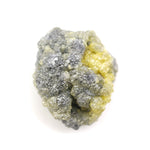 uncut yellow diamond in its natural rough form, suitable for crafting a distinctive custom ring with a unique raw appearance.