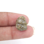 yellow color rough radiant vs brilliant cut diamond