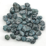 earth mined blue rough diamond with natural raw texture for custom jewelry