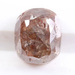 1.43 Ct cushion cut natural brown diamond loose stone with rich chocolate tone for engagement ring or custom fine jewel.