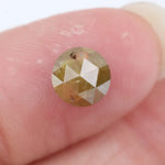 Natural Yellowish-Grey Colored Diamond Round Brilliat Cut Diamond For Fine Jewelry Loose Stone