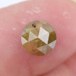 Natural Yellowish-Grey Colored Diamond Round Brilliat Cut Diamond For Fine Jewelry Loose Stone